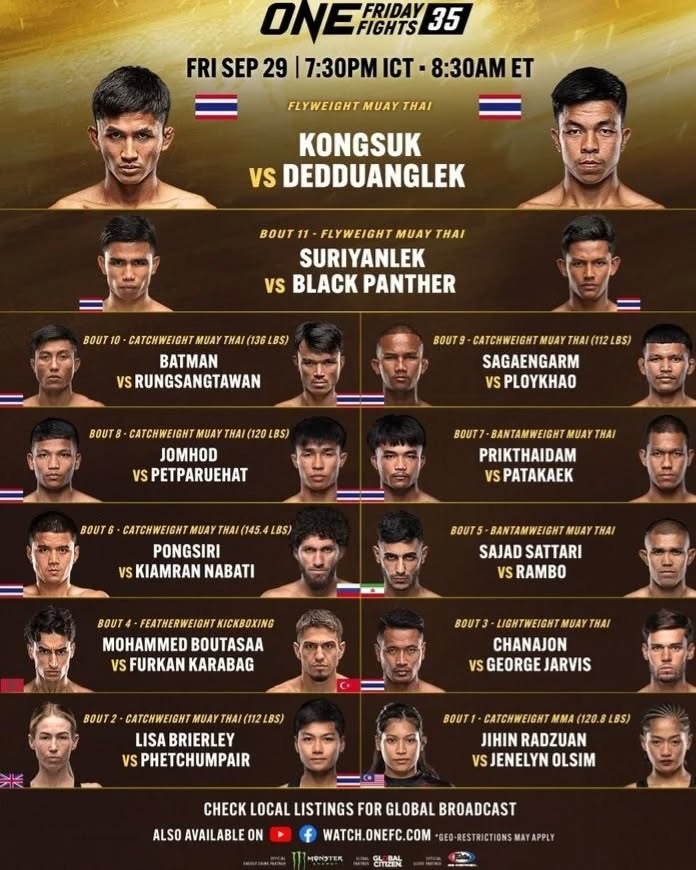 ONE Friday Fights 35 poster