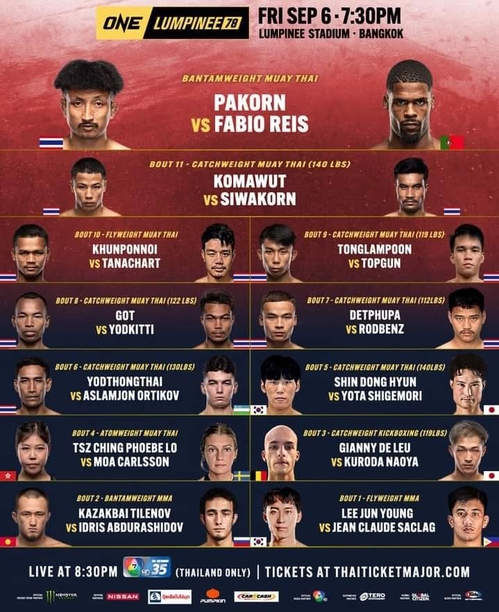 ONE Friday Fights 78 poster