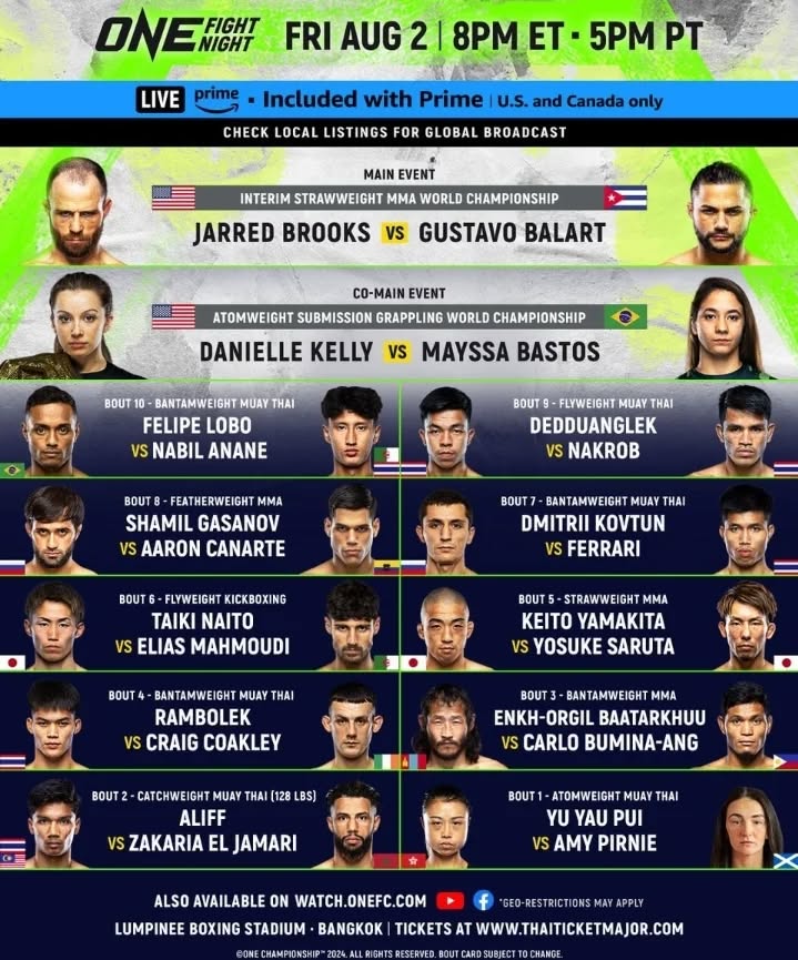 ONE Fight Night 24 poster