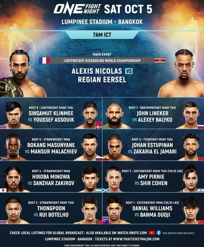 ONE Fight Night 25 poster