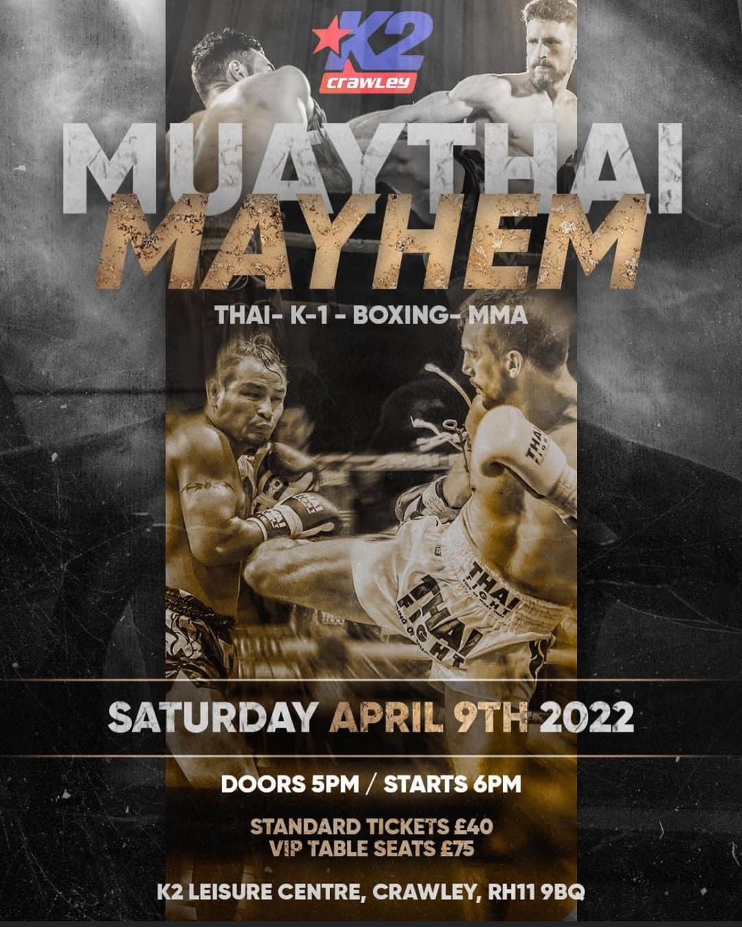 Muay Thai Mayhem (09.04.2022) poster