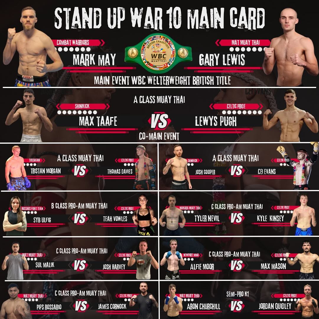 Stand Up War 10 poster