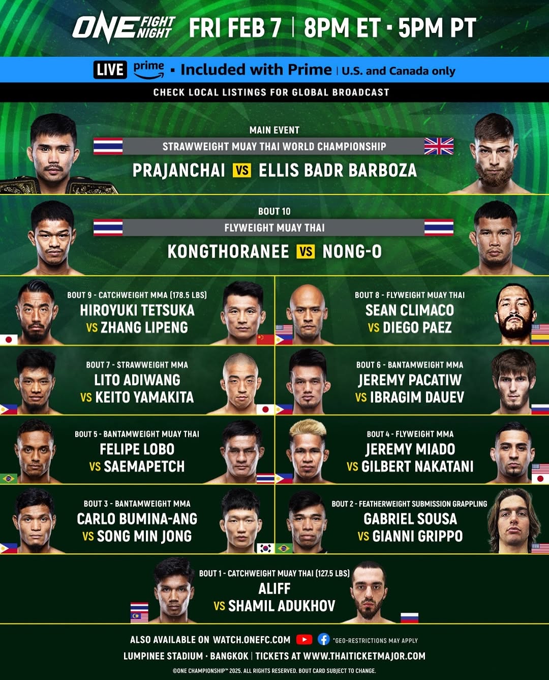 ONE Fight Night 28 poster