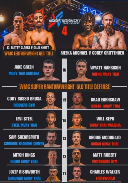 Aggression Thai Boxing 4 poster