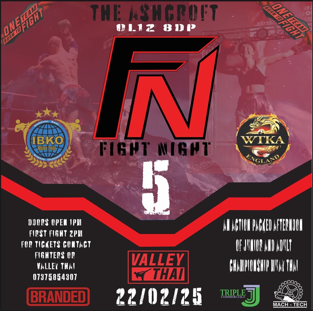 Valley Thai Fight Night 5 poster