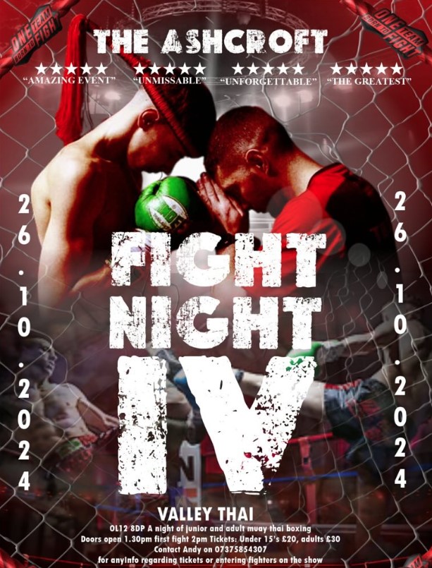 Valley Thai Fight Night 4 poster