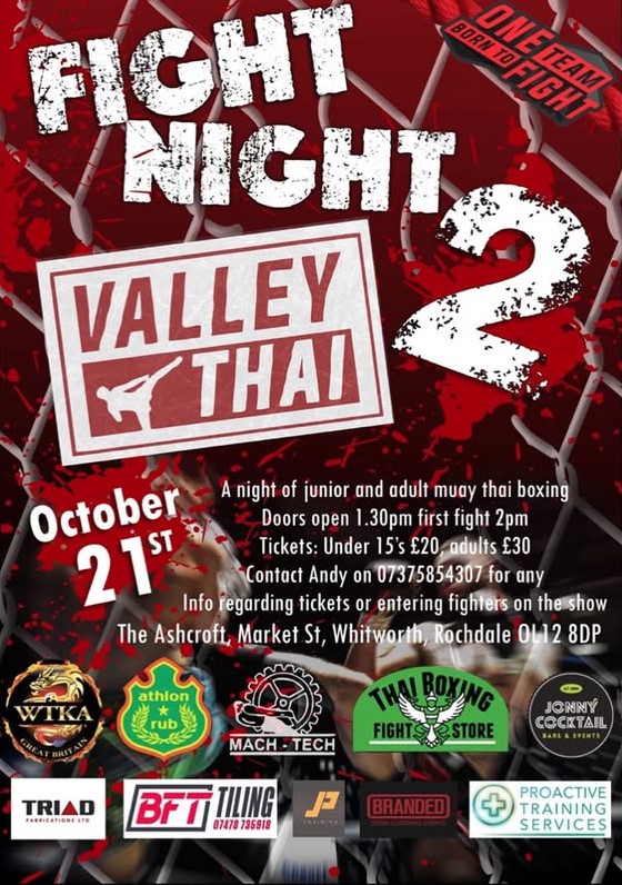 Valley Thai Fight Night 2 poster