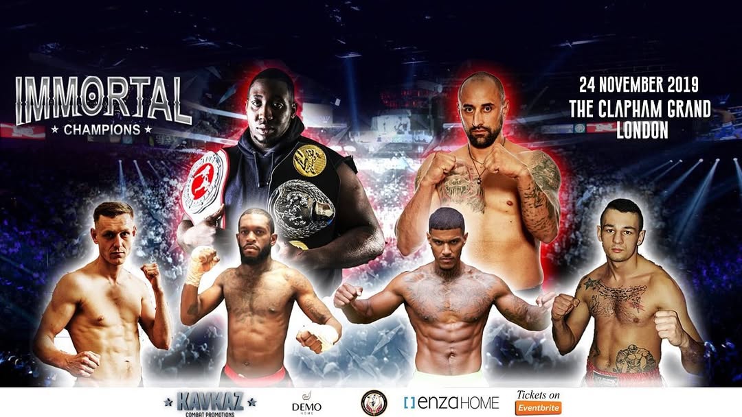 Immortal Championships (24.11.2019) poster