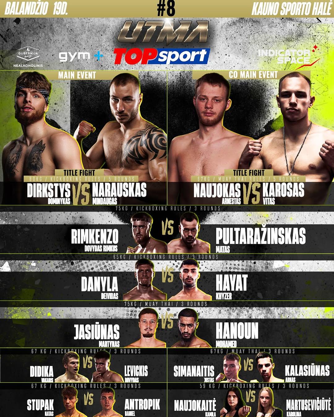 UTMA 8 poster