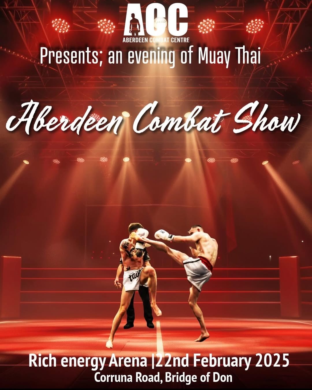 Aberdeen Combat Show 1 poster