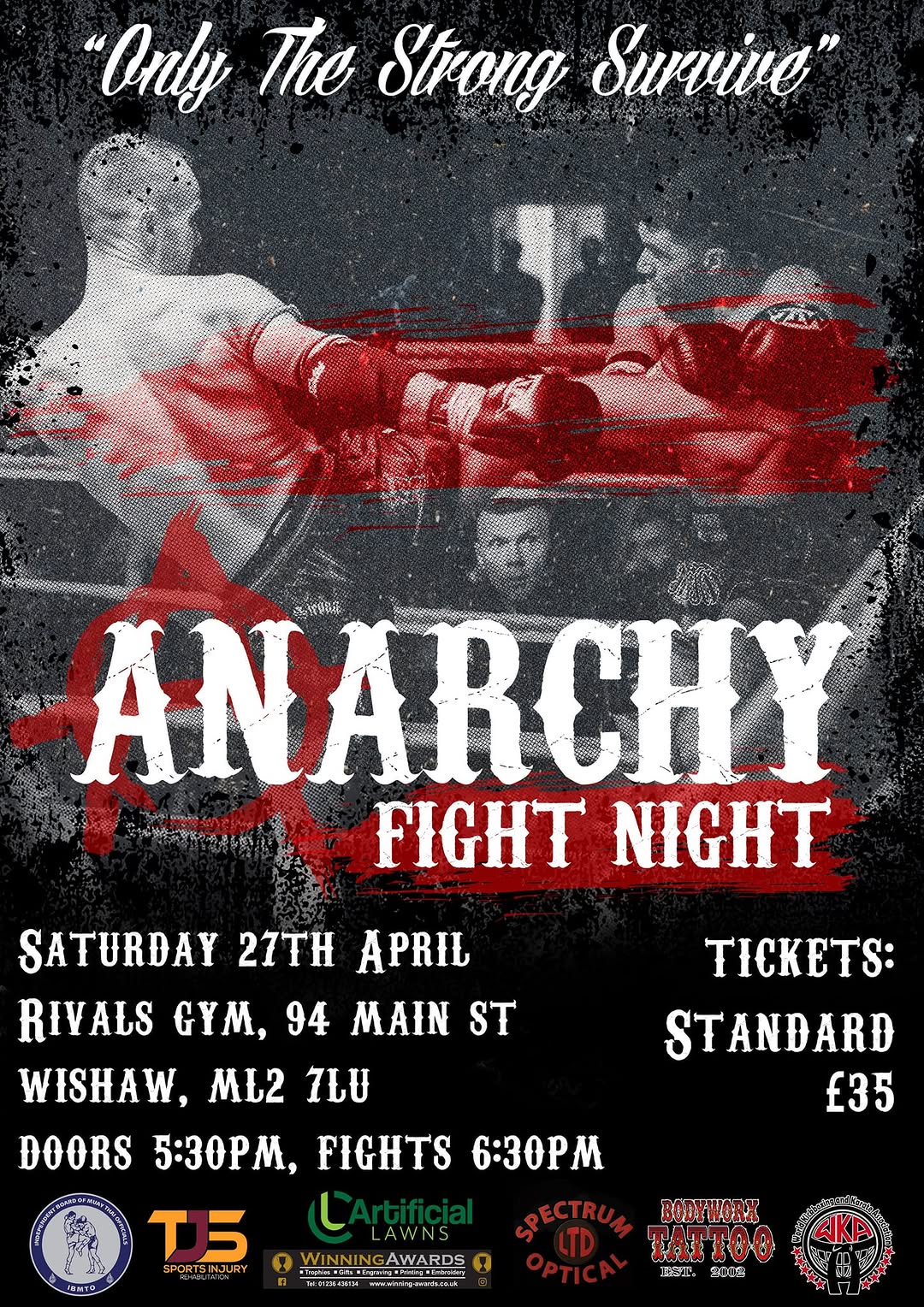 Anarchy Fight Night 5 poster