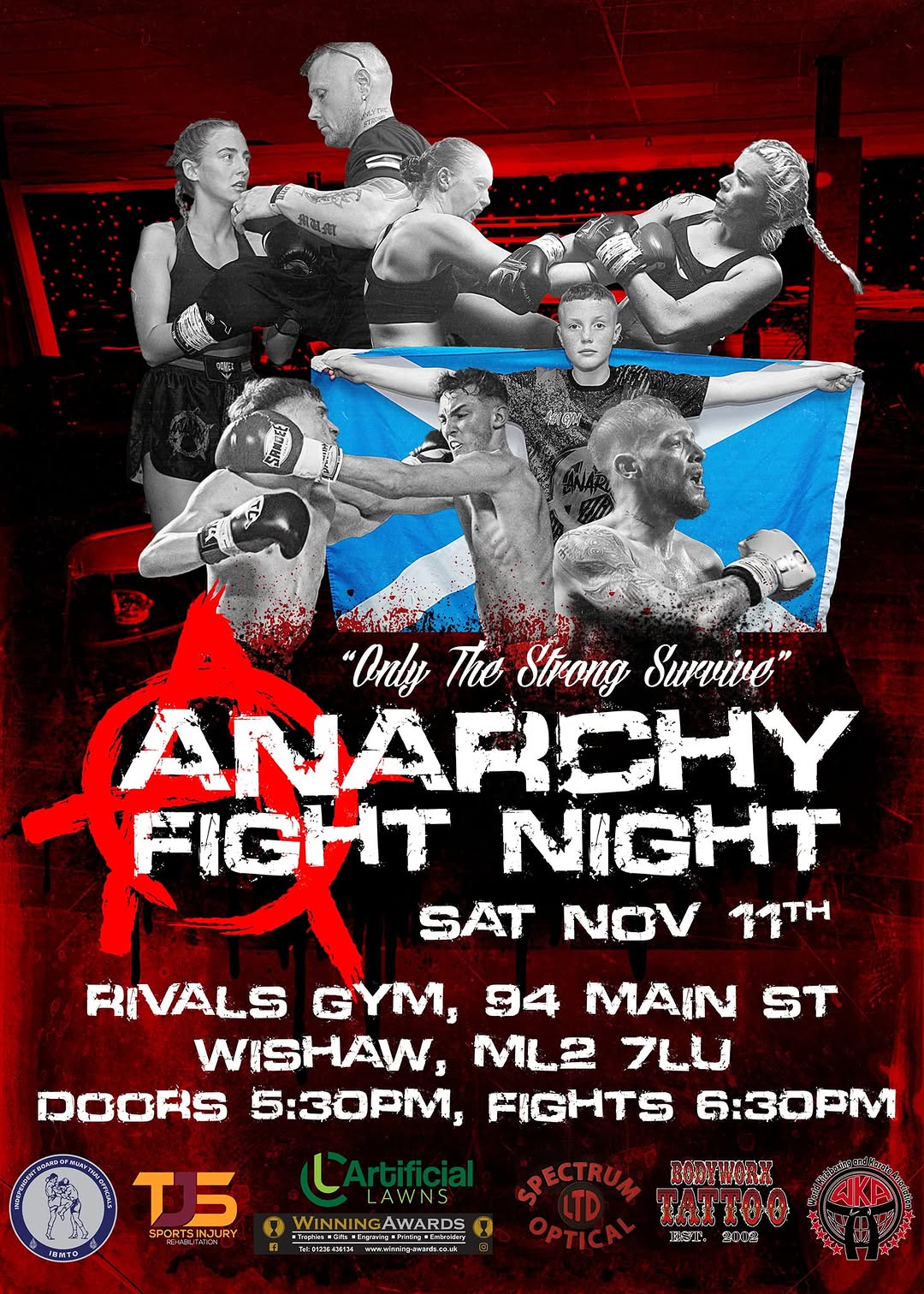 Anarchy Fight Night 4 poster
