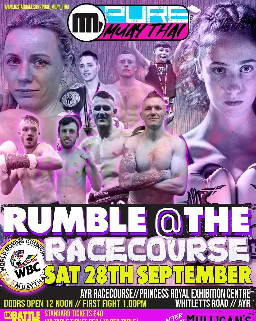 Rumble At The Racecourse 1 poster
