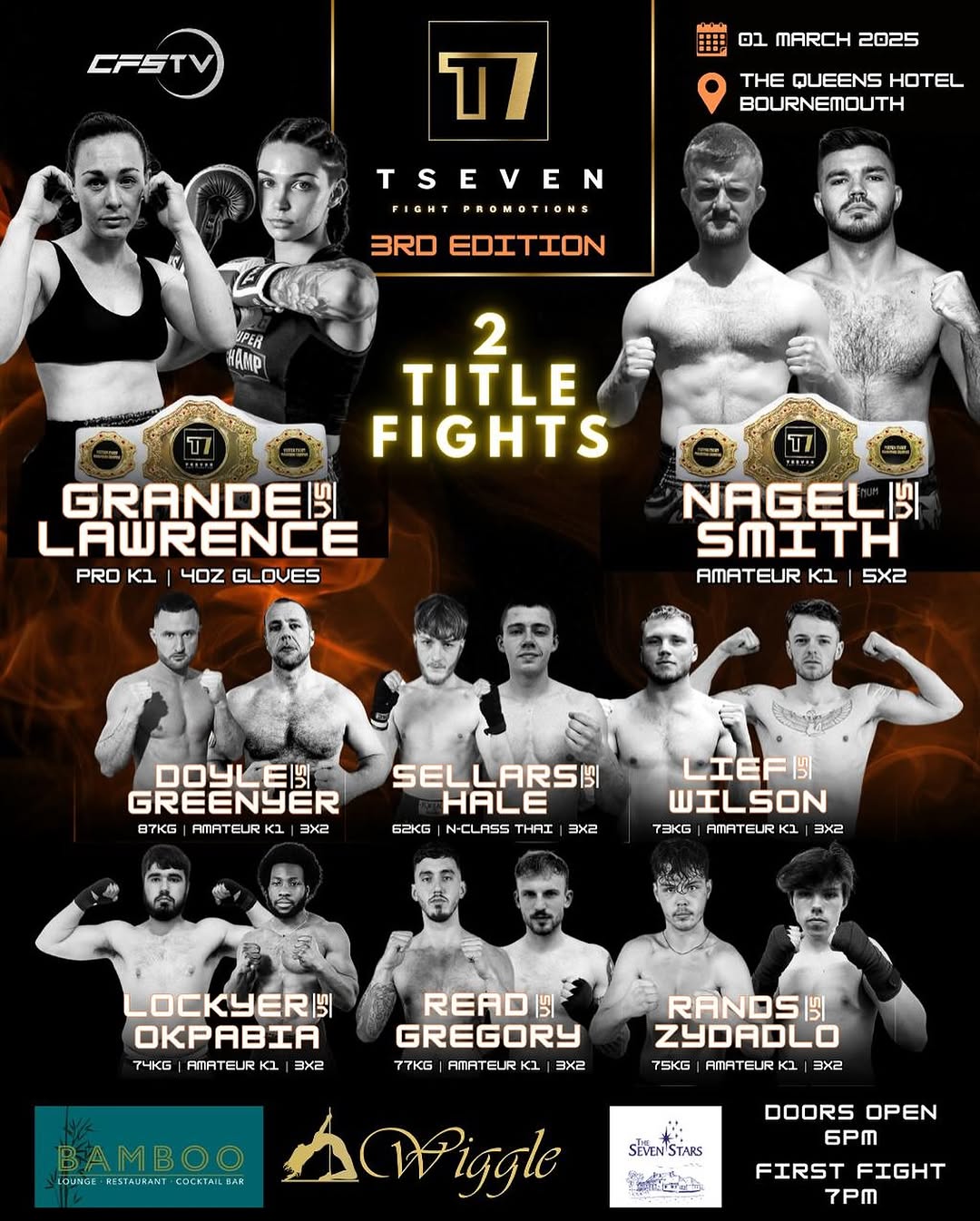 T7 Fight Promotion 3 poster