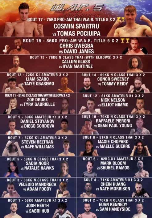 War And Redemption 5 poster
