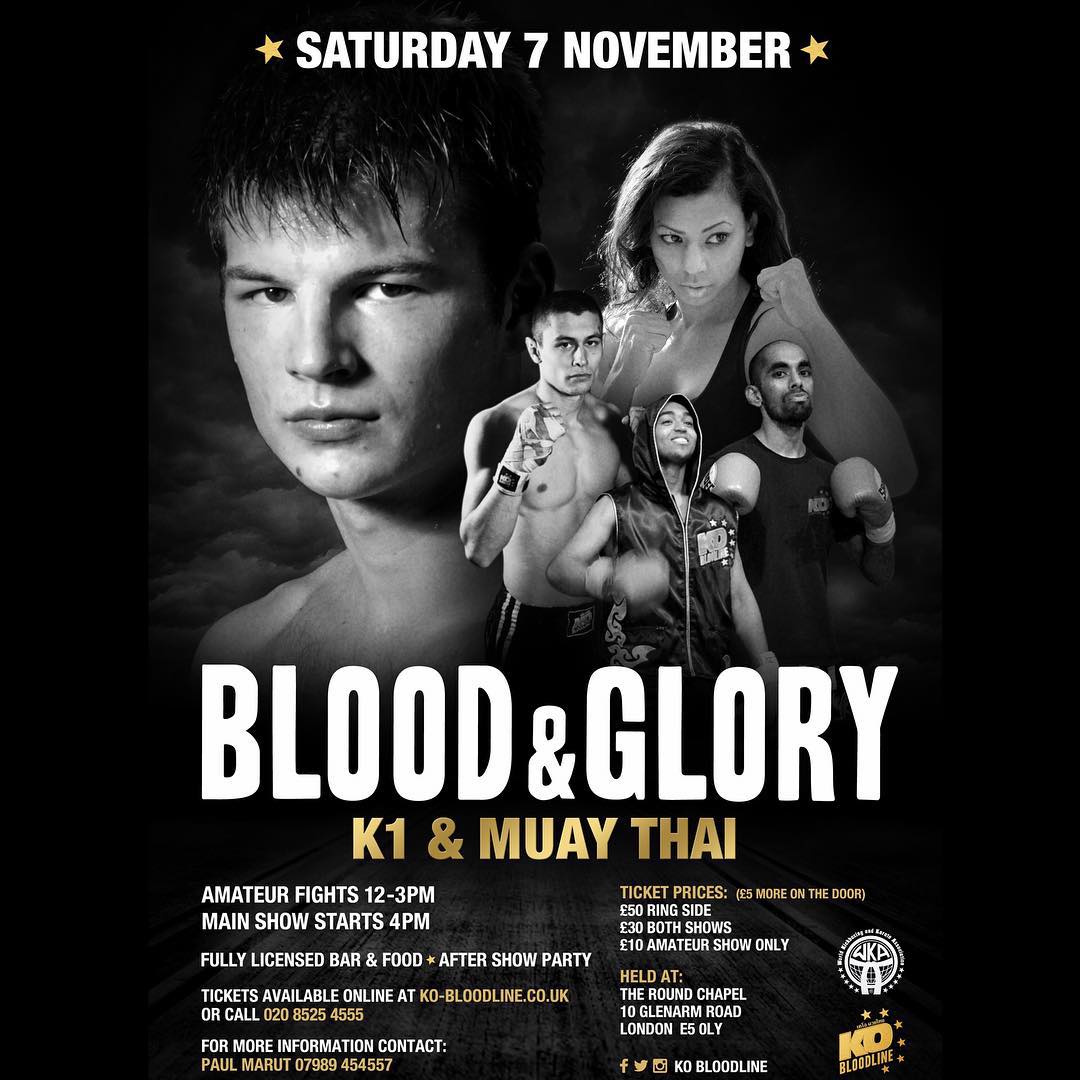 Blood & Glory Fight Night (07.11.2015) poster