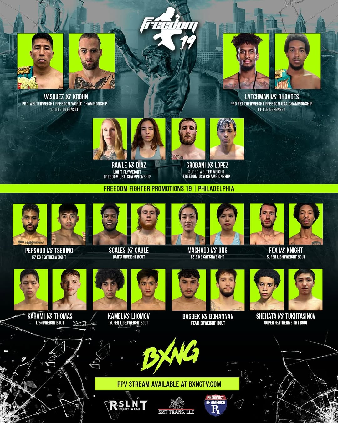Freedom Fighter Promotions 19 poster