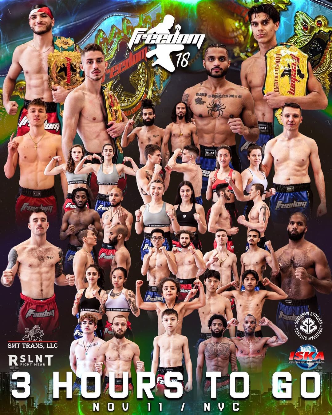 Freedom Fighter Promotions 18 poster