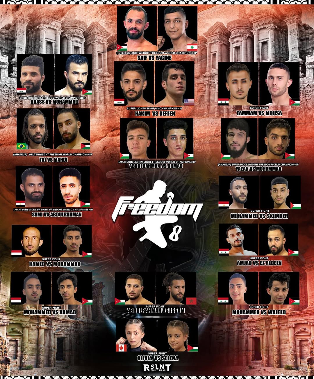Freedom Fighter Promotions 8 poster