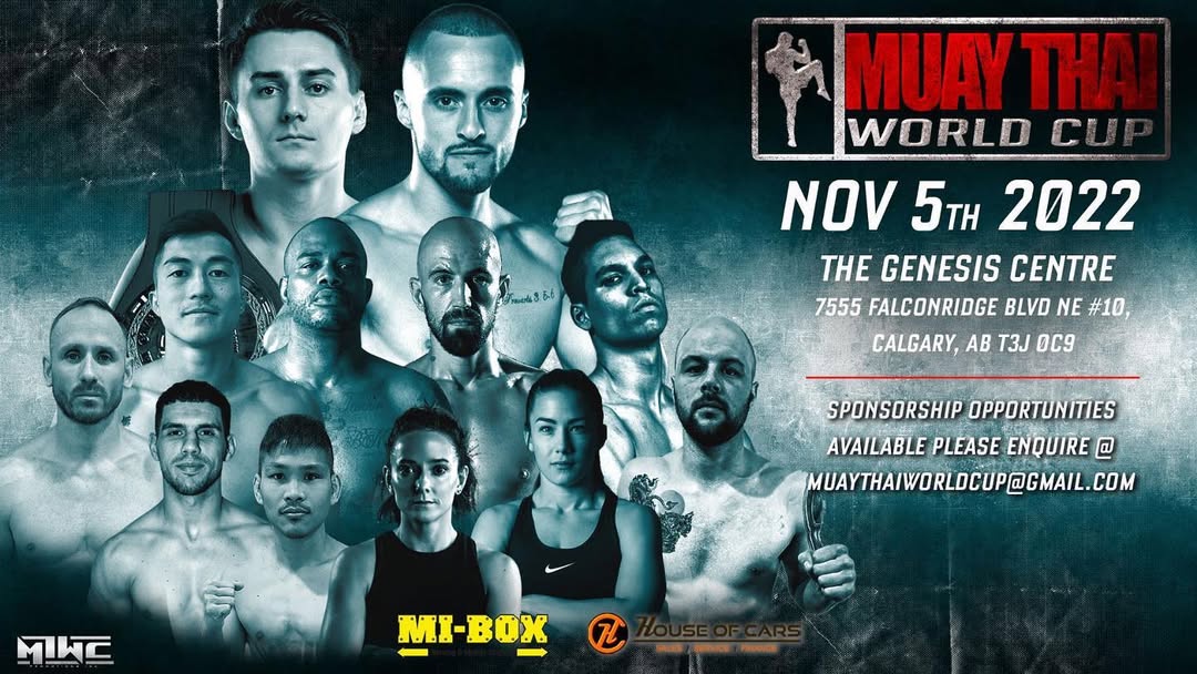 Muay Thai World Cup 6 poster