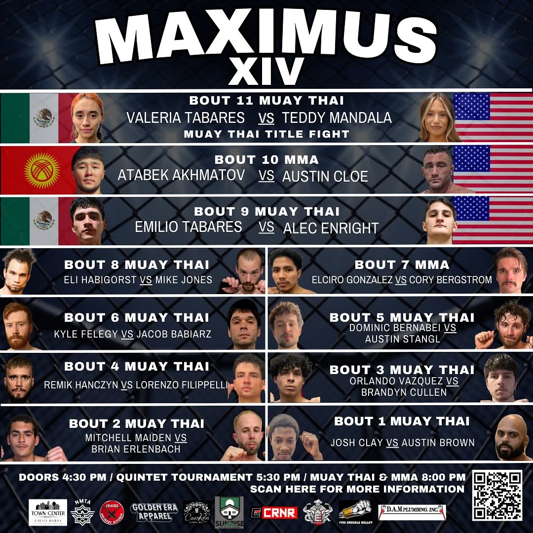 Maximus Promotions 14 poster