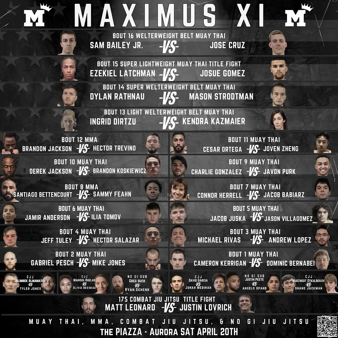 Maximus Promotions 11 poster