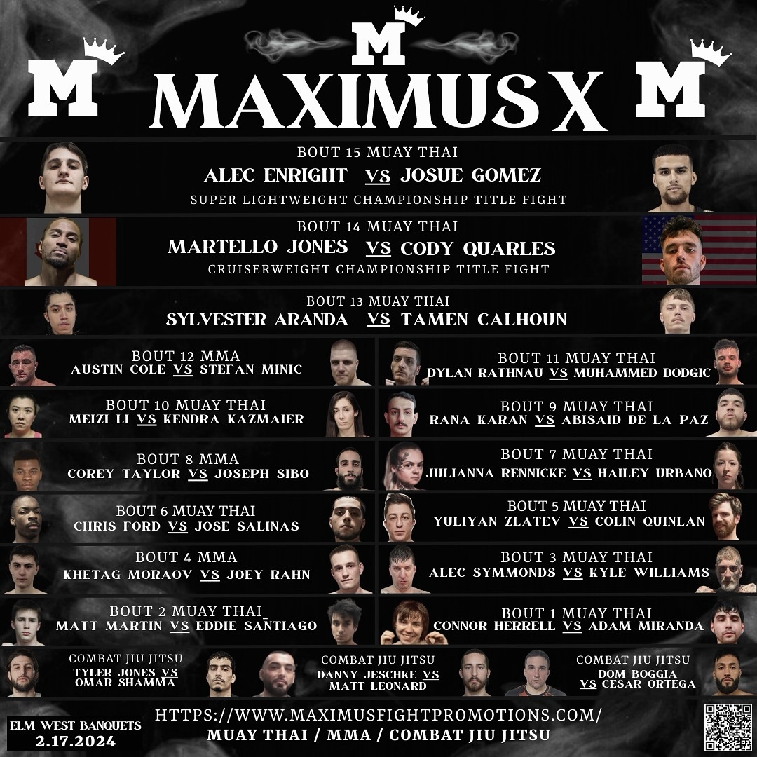Maximus Promotions 10 poster