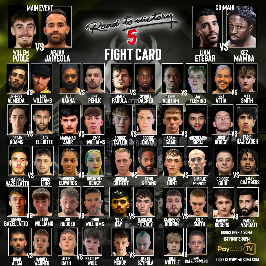 Road To Victory 5 poster