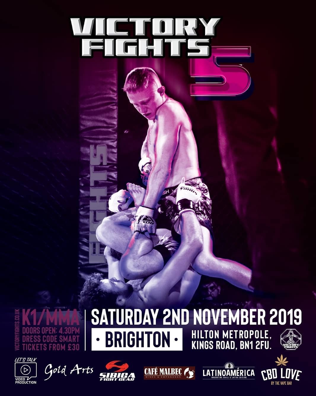 Victory Fights 5 poster