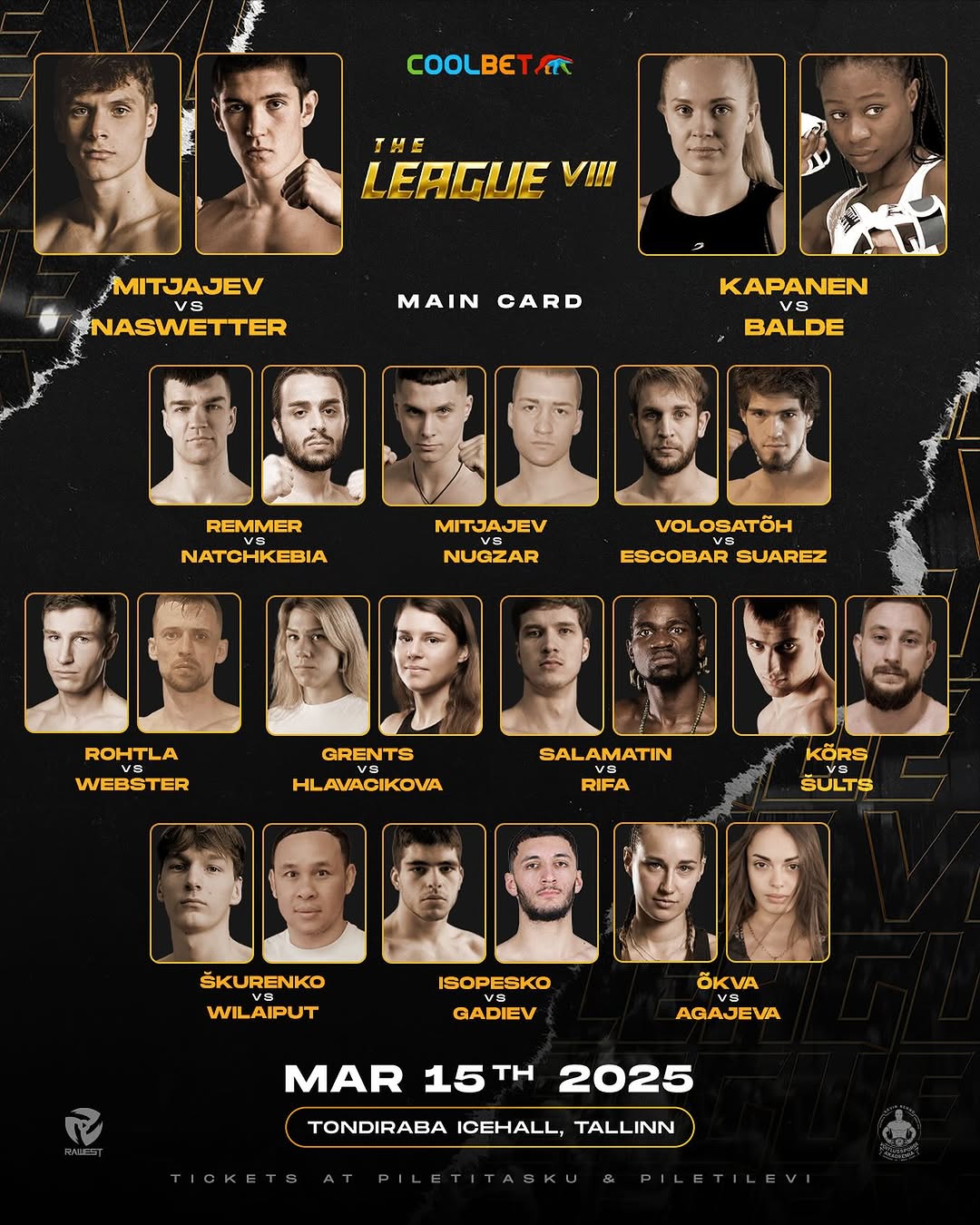 The League 8 poster