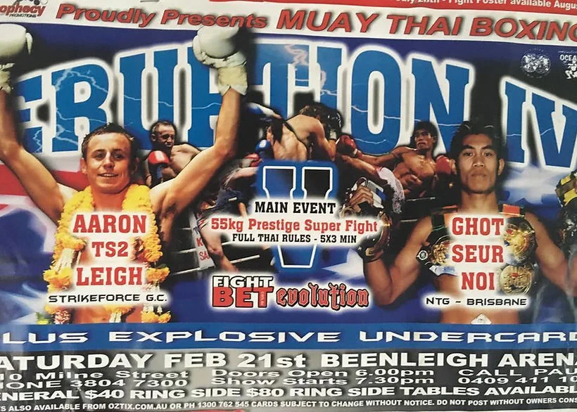 Eruption Muay Thai 4 poster