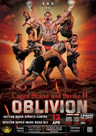 Caged Stand & Strike 11 poster