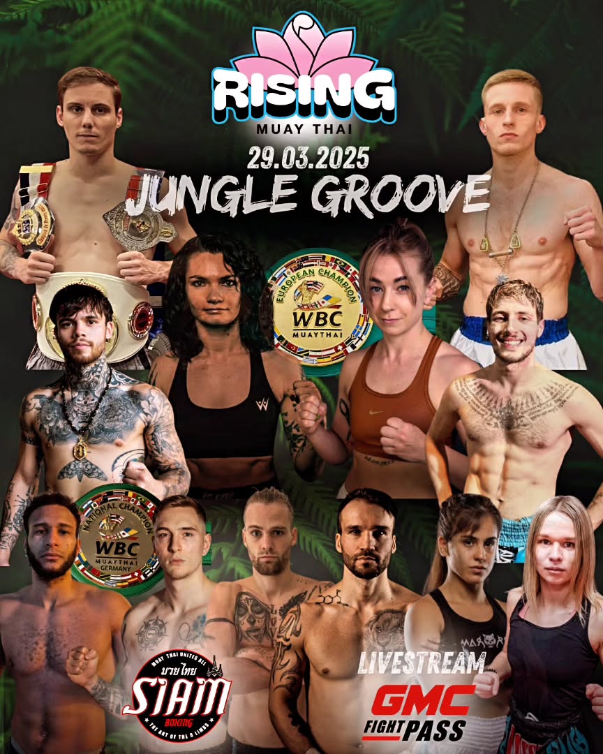 Rising Muay Thai - Jungle Groove poster