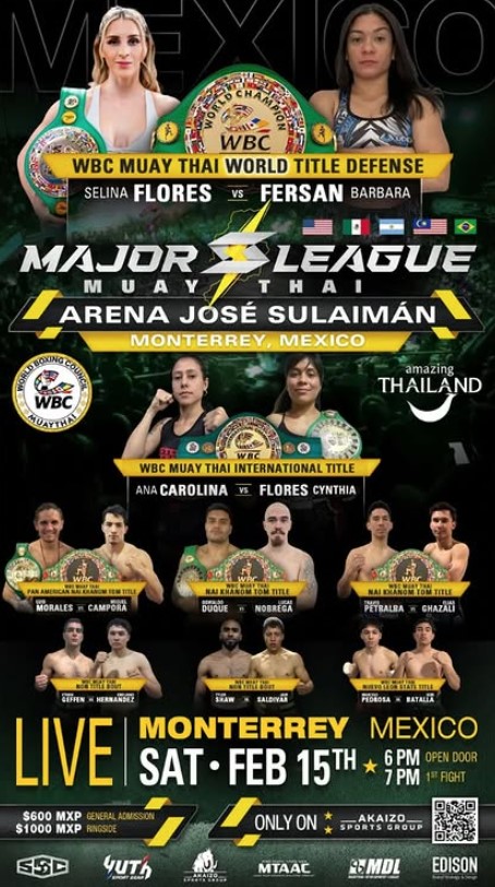 Major League Muay Thai (15.02.2025) poster