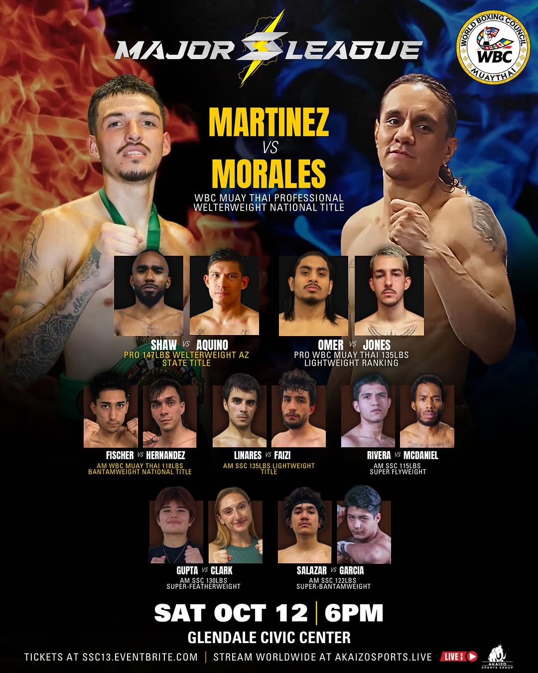 Major League Muay Thai (12.10.2024) poster