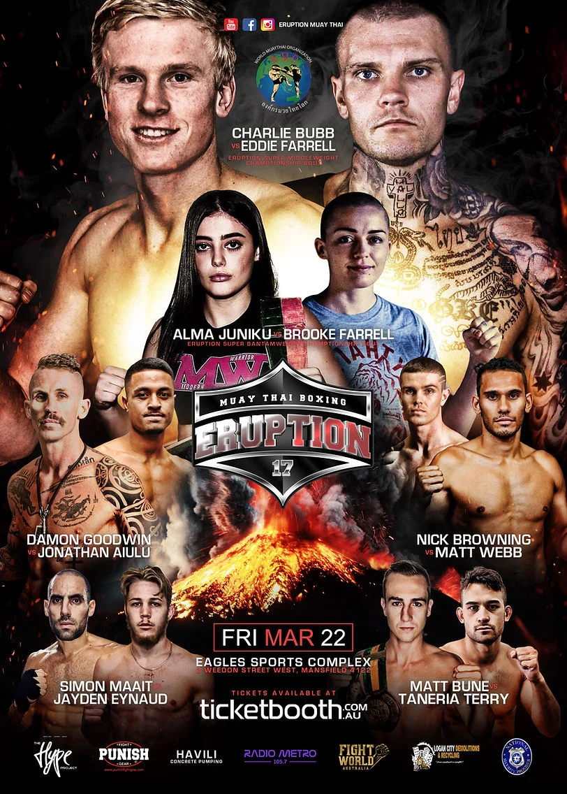 Eruption Muay Thai 17 poster