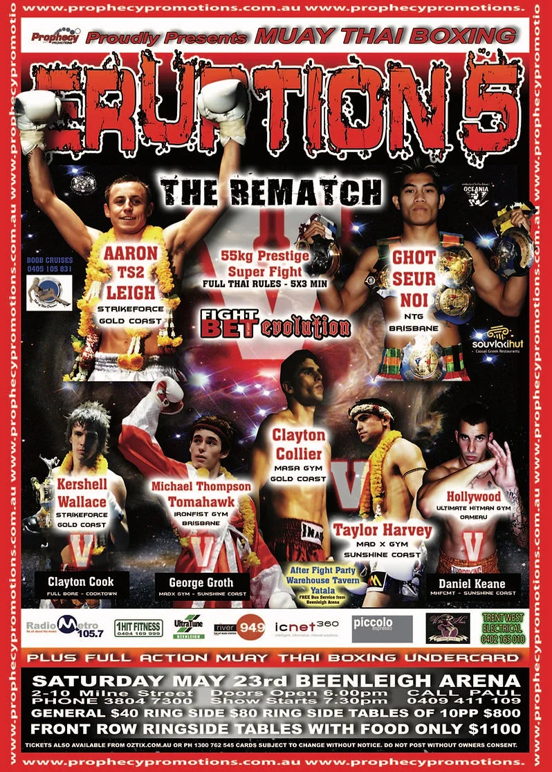 Eruption Muay Thai 5 poster