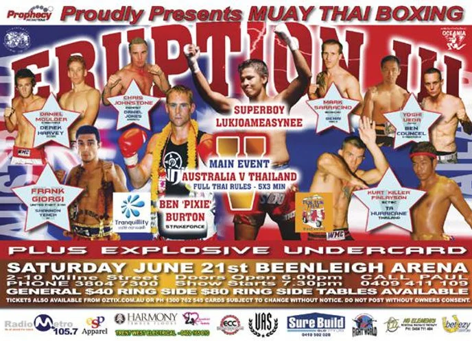 Eruption Muay Thai 3 poster