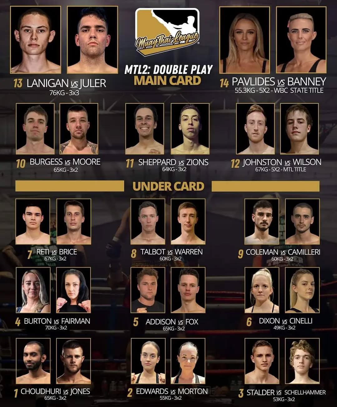 Muay Thai League 2 poster