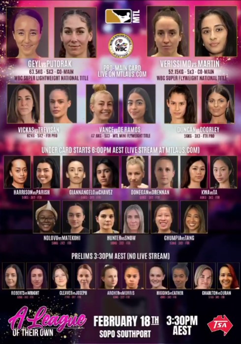 Muay Thai League 6 poster