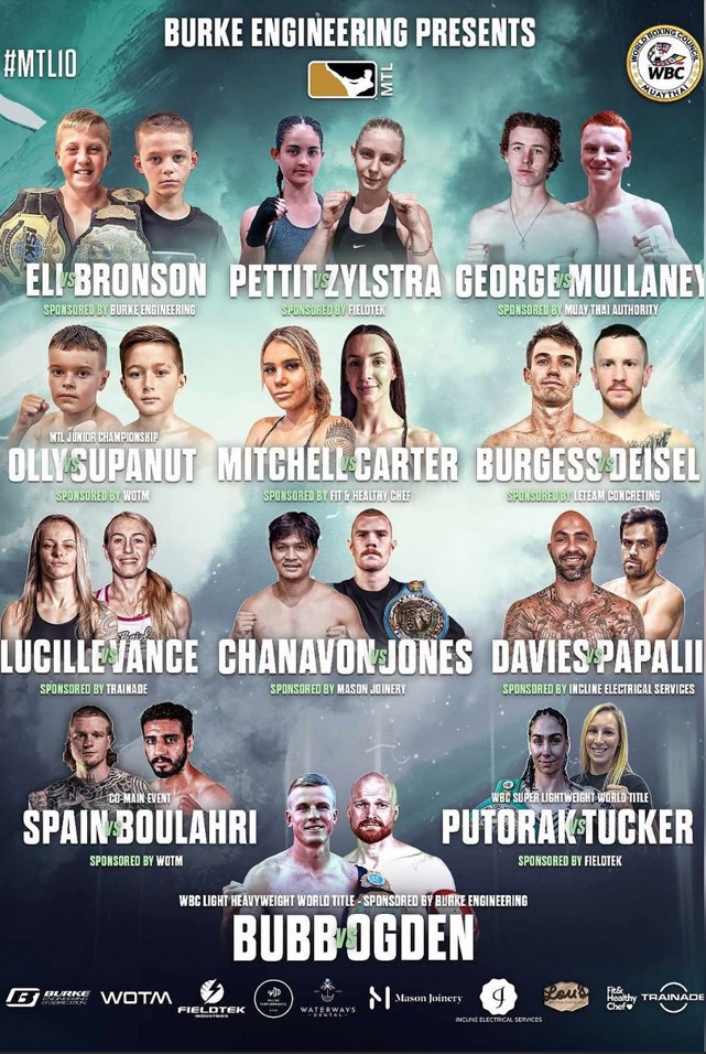 Muay Thai League 10 poster
