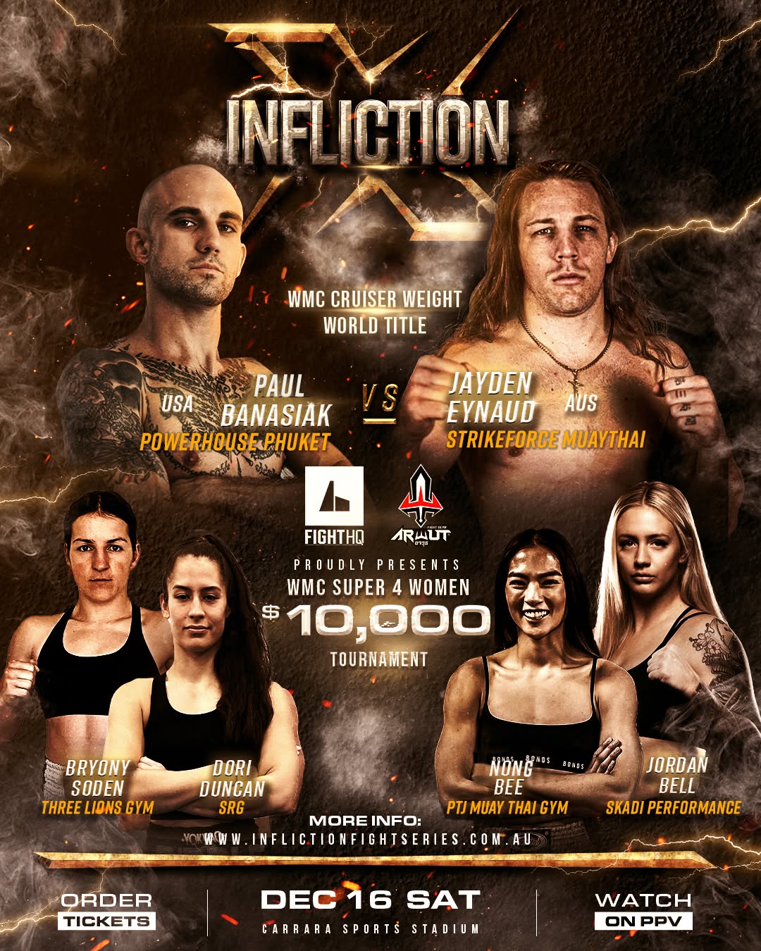 Infliction Fight Series 34 poster