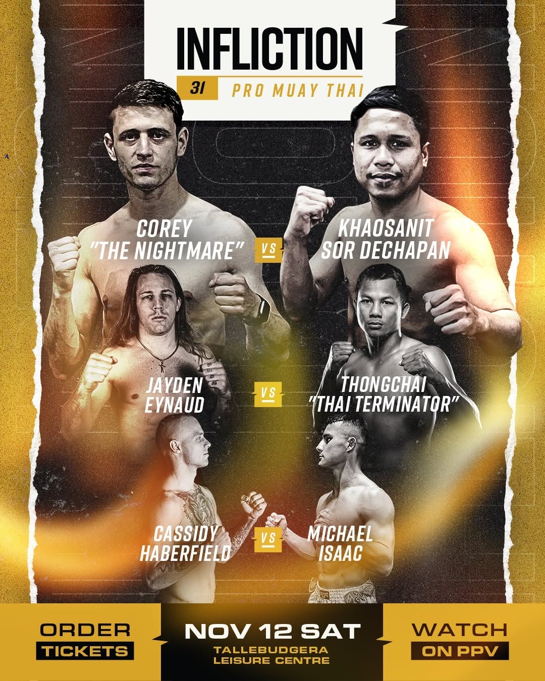 Infliction Fight Series 31 poster