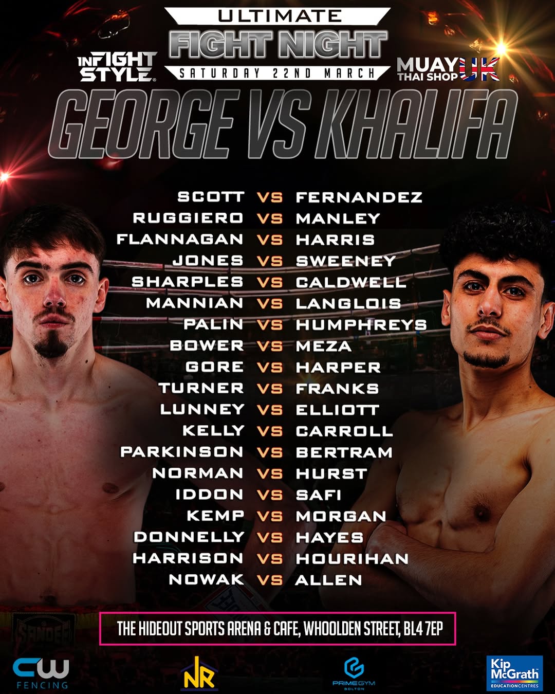 Ultimate Fight Night 6 poster