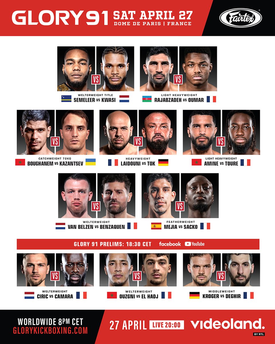 Glory 91 poster