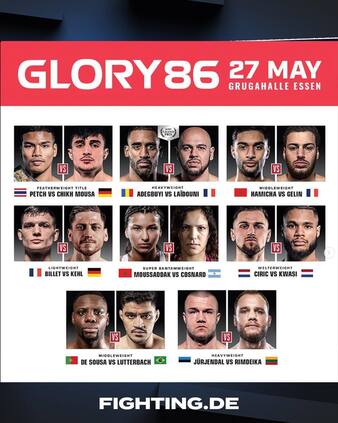 Glory 86 poster