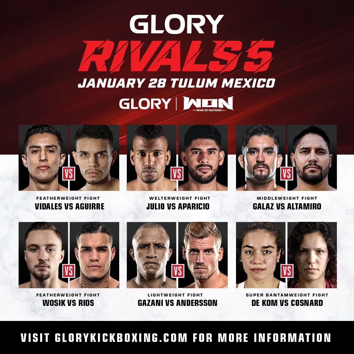 Glory: Rivals 5 poster