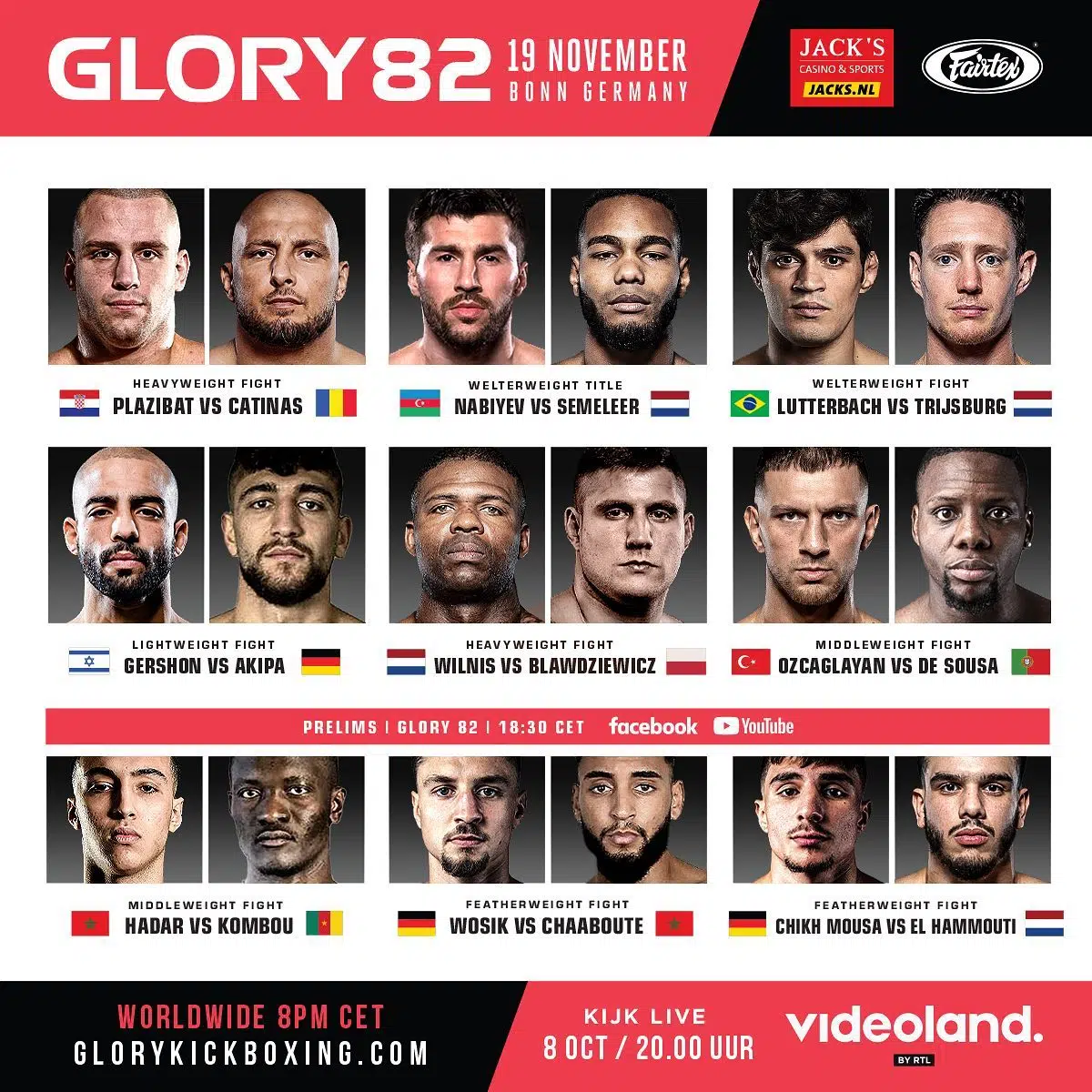 Glory 82 poster