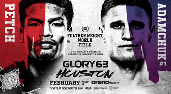 Glory 63: Houston poster