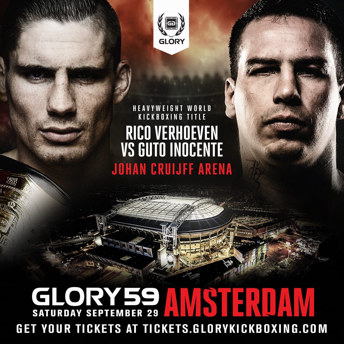 Glory 59: Amsterdam poster